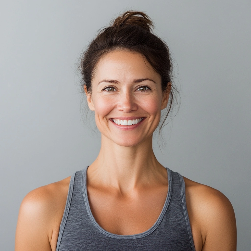 Фото Олени Коваленко, інструктора з йоги